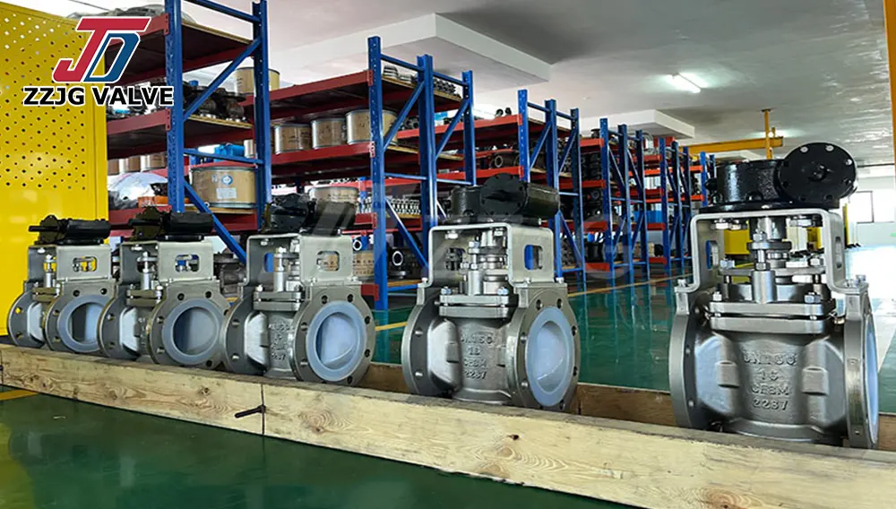 Fluorine-lined Plug Valve For Harsh Industrial Working Conditions
