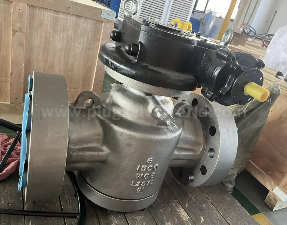 Lubricated plug valves