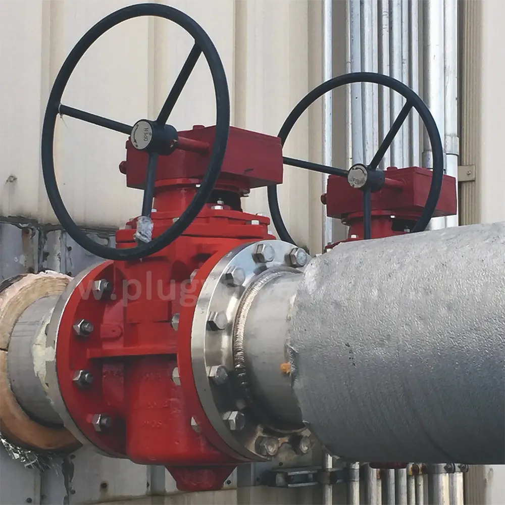 application of plug valves in water treatment in the middle east