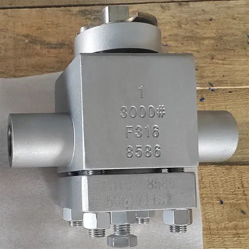 Forged Integrated Plug Valve 2