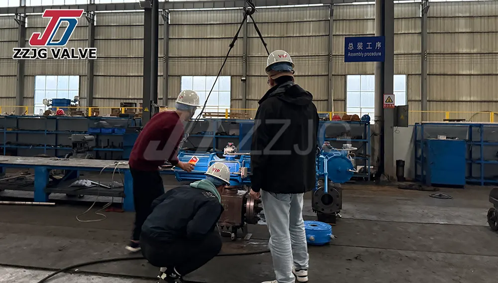 Mongolian Customers Visit ZZJG VALVE to Inspect Plug Valves