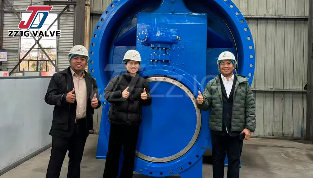 Philippine Long-term Customers Visit ZZJG Valve Factory