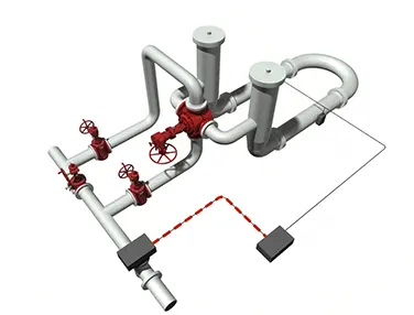 4-way Diverter Plug Valve Case 1