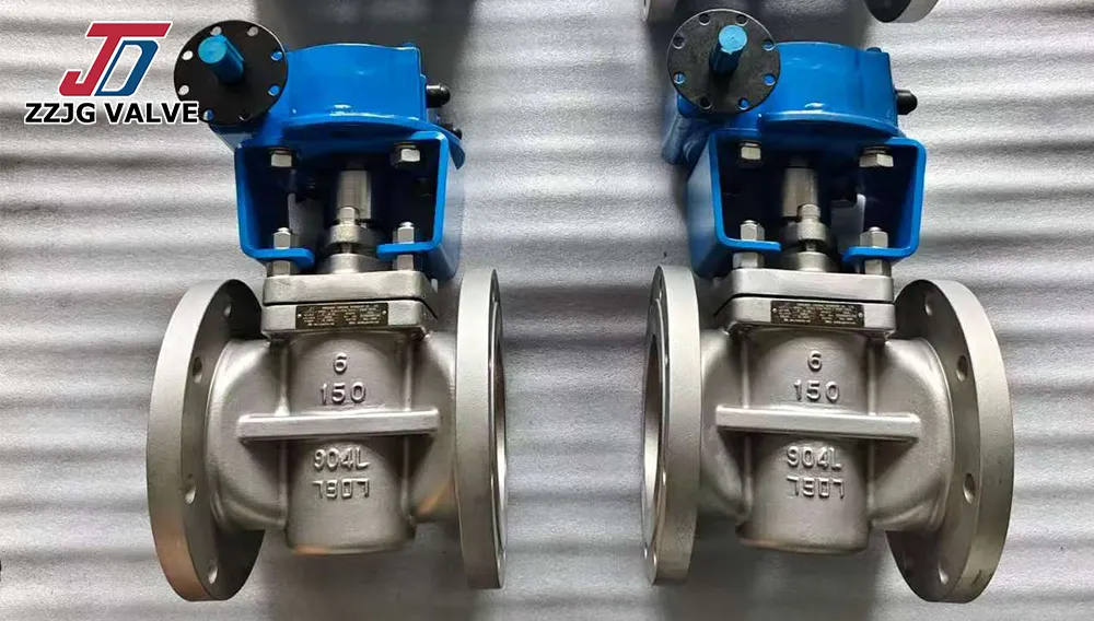 High-Performance 904L Plug Valves for Corrosive Service in Chemical Projects