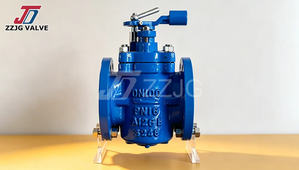 Eccentric Plug Valve in Industrial Water System