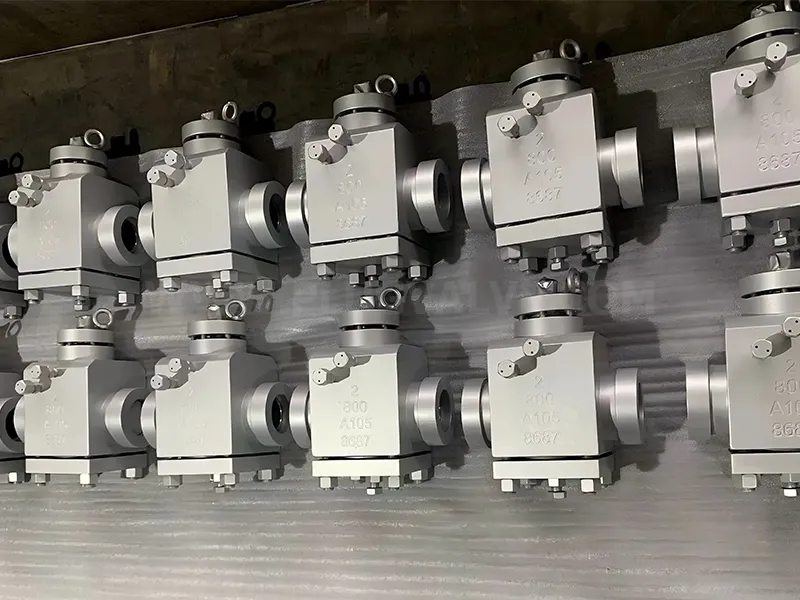 A105 Class800 Plug Valve