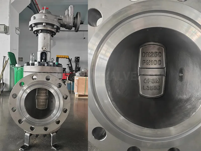 CF8M PN100 Twin Seal Plug Valve