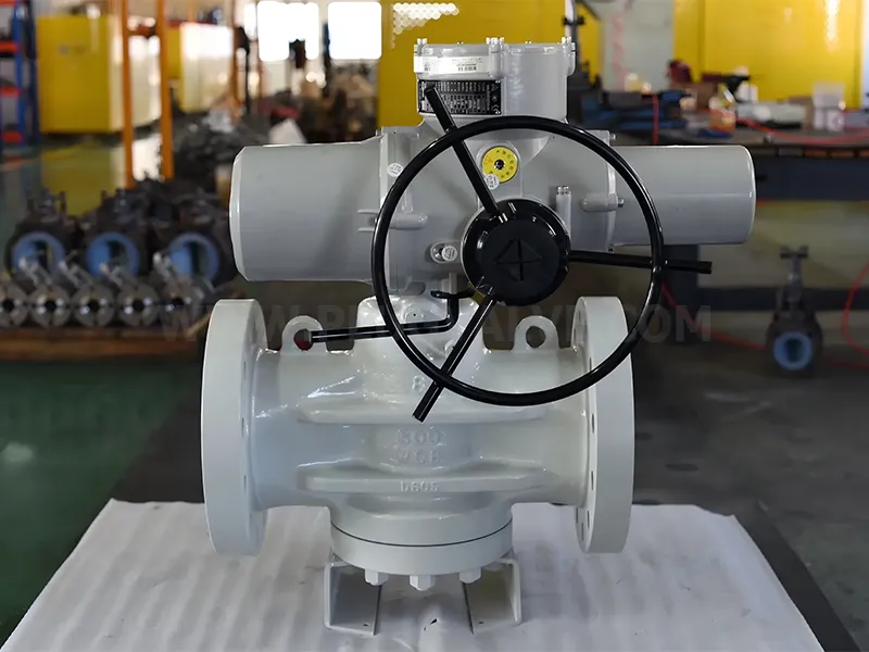 Electric Lubricated Plug Valve
