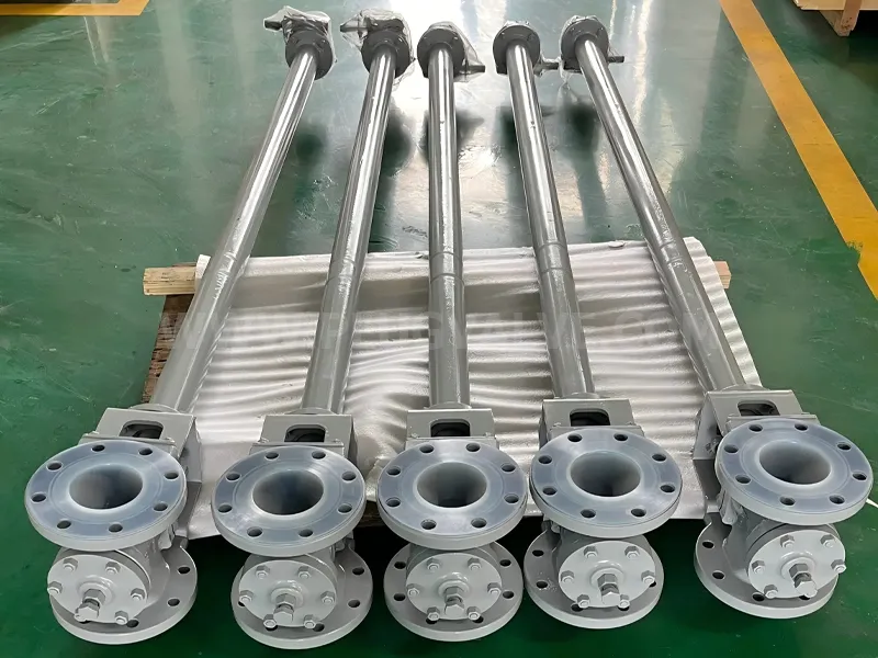 Extended Stem Lined Plug Valve