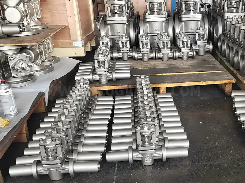 Plug Valve With Connecting Pipe