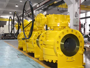 Full Port Three Way High Pressure Metal Sealing Plug Valve Case 4