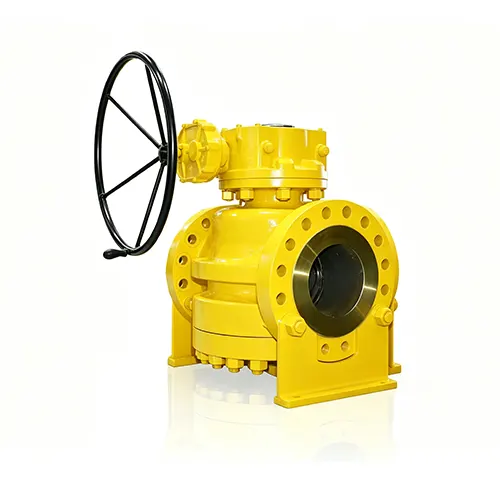 Full Port Three Way High Pressure Metal Sealing Plug Valve 3