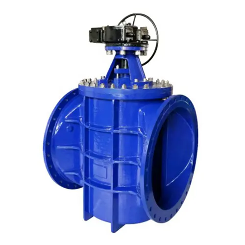 Elastic Seat Eccentric Plug Valve 2
