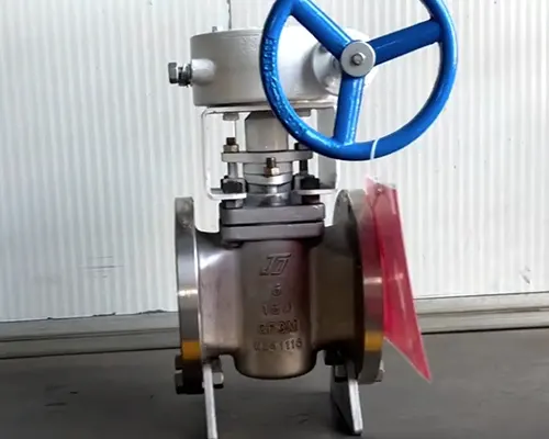 ZZJG manual sleeve stainless steel plug valve