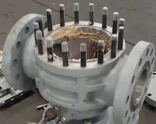 ZZJG Plug valve grease injection test