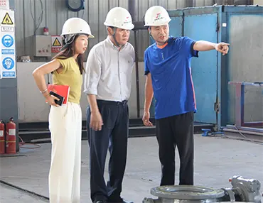 ZZJG Valve Customer visits and exhibitions